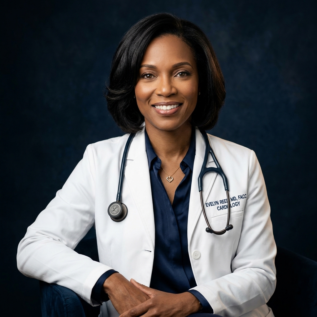 Dr. Elena Rostova, Chief of Cardiology at Meridian Health